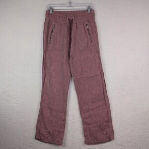 Athleta Wide Leg Drawstring Pants in Dusty Rose